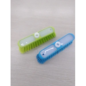 McQueen plastic PET asian plunger and brush broom parts for home push dust broom