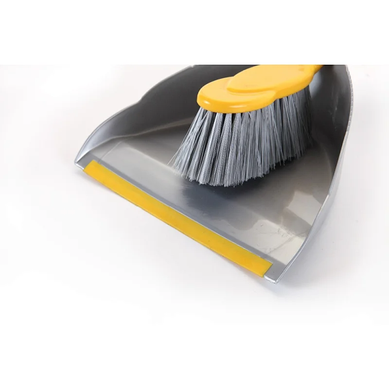 dustpan with brush