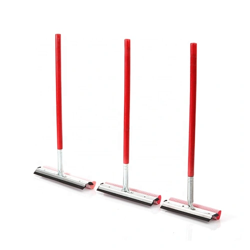 Window Squeegees With Flexible Pole For Sponge Scrape And Wiper Glass Washing Cleaning