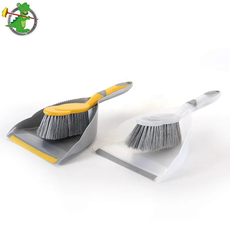 High Quality Plastic Dustpan with Brush