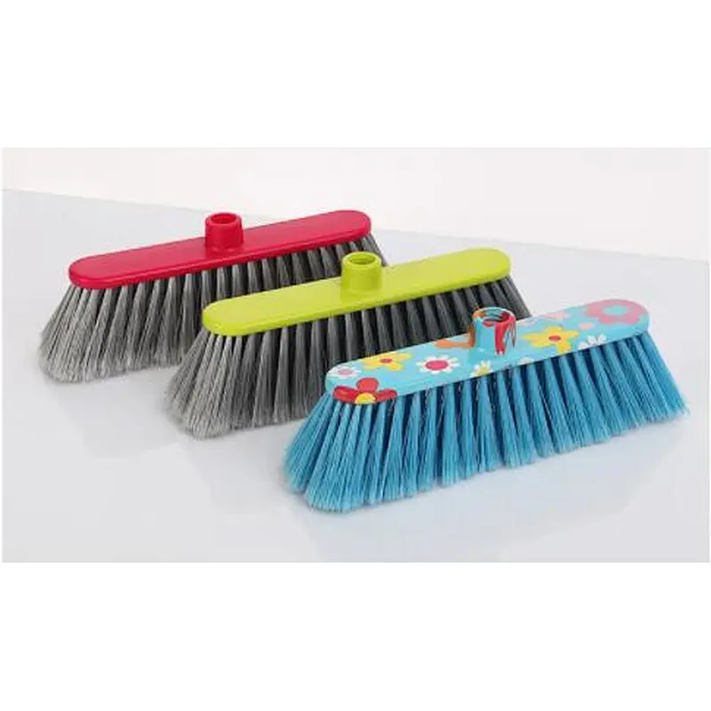2211high quality plastic household soft cleaning printing broom