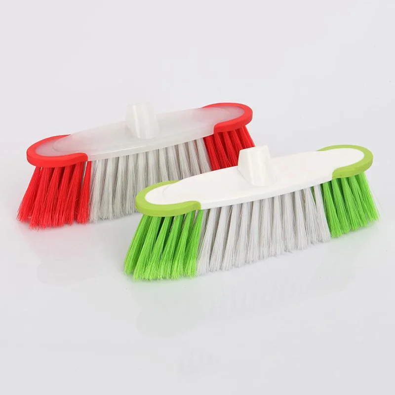 push broom and brush for floor