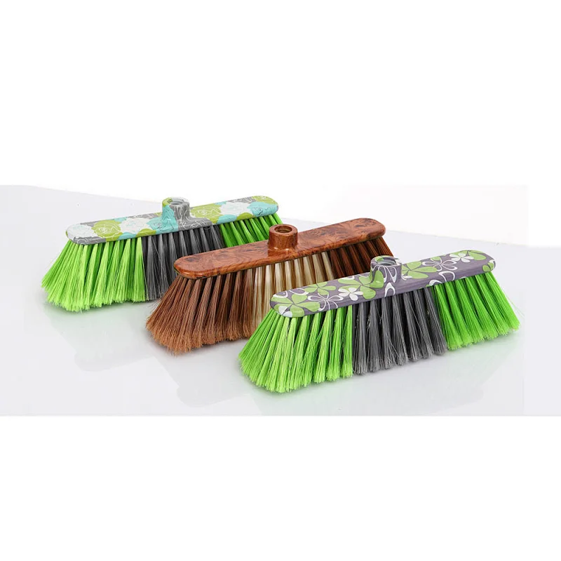 2211high quality plastic household soft cleaning printing broom