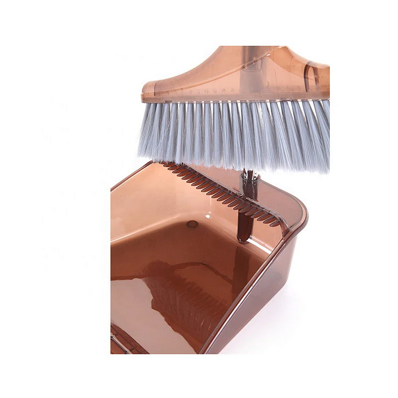 Hot sale Long Handle Iron Stick Household Economy Broom With Plastic Dustpan Set