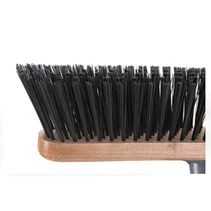 hard bristle wood angle brush