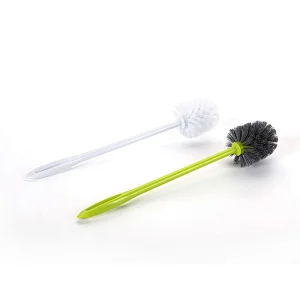 Hot Sale Eco-Friendly PP Material Long Handle Cheap Toilet Brush Set