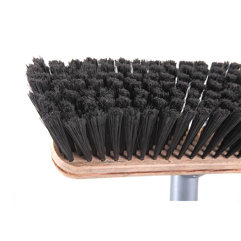 Best-selling pp pet plastic bristle broom for household and commercial