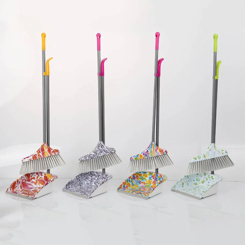 Dustpan with broom