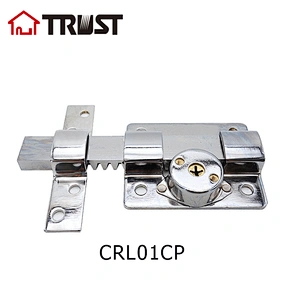 华信CRL01CP外装门锁花园铁门防火门锁插销铁质十字锁厂家批发