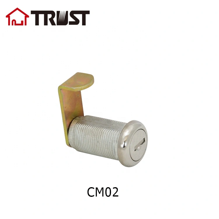 TRUST CM02 Zinc Alloy Shell cam lock office desk furniture Post lock for mailbox