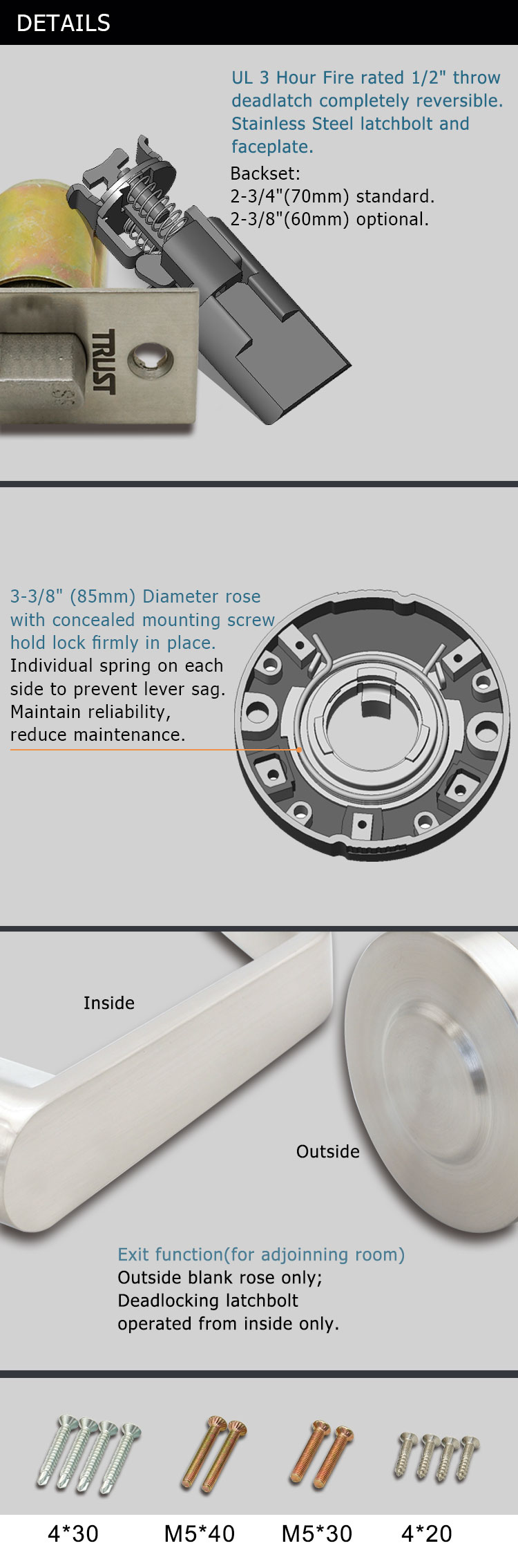 connecting door lock