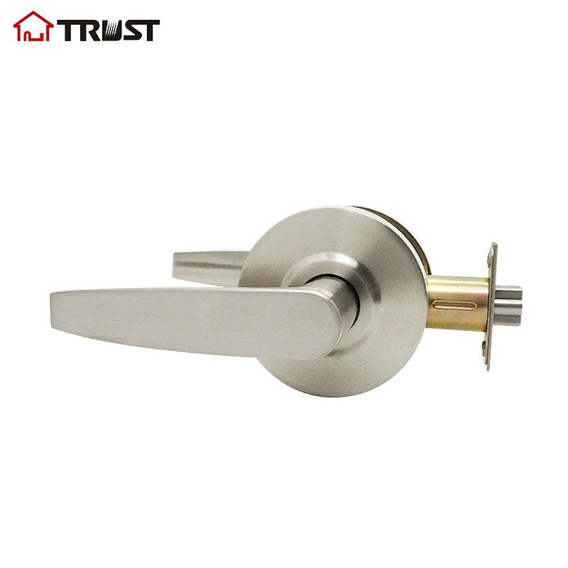 4584-SN Grade 2 Commercial Door Lever Grade (Storage) – Commercial Door Handle for Storage Room Industrial Standard – Grade 2 UL CUL Nickel Nickle Finish – ANSI A156.2