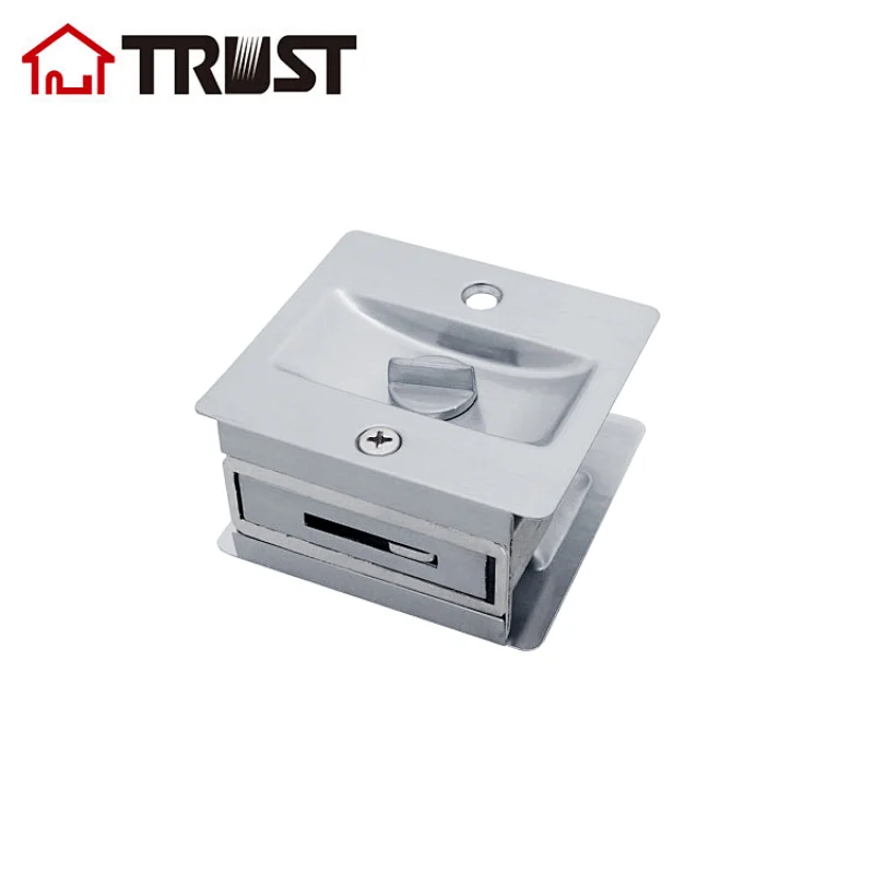TRUST SD04-SC-BK  Brass Sliding Door Lock For Privacy Function