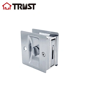 TRUST SD04-SC-BK  Brass Sliding Door Lock For Privacy Function