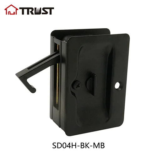 TRUST SD04H-BK-MB  Brass Sliding Door Lock For Privacy Function