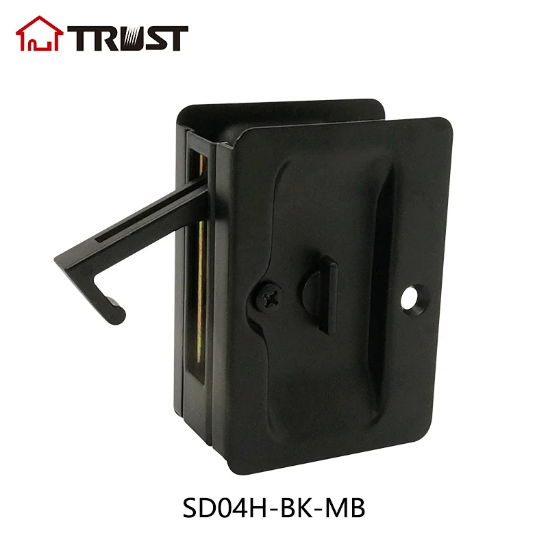 TRUST SD04H-BK-MB Brass Sliding Door Lock For Privacy Function