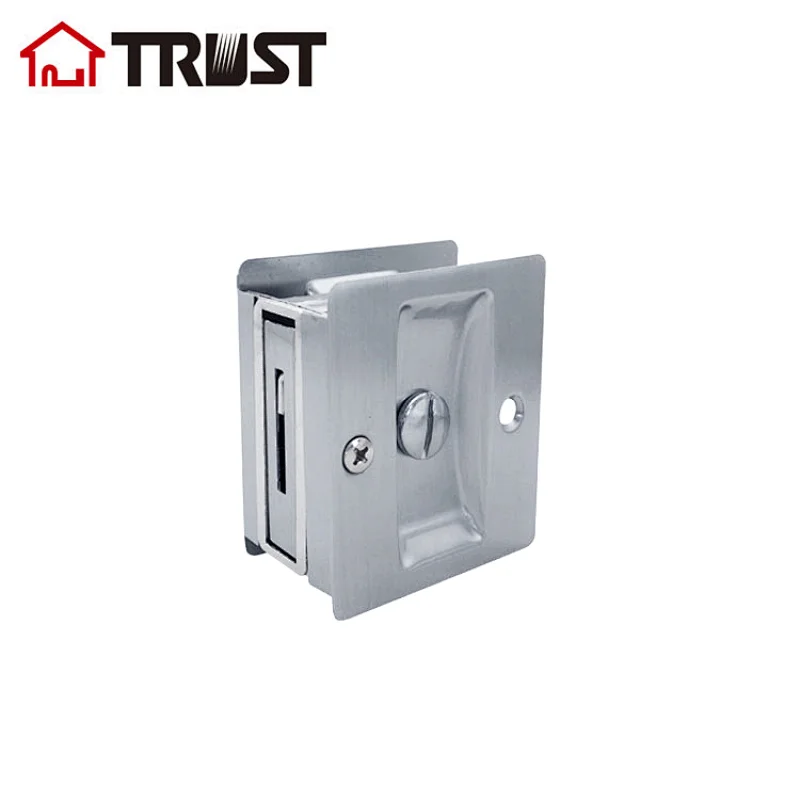 TRUST SD04-SC-BK  Brass Sliding Door Lock For Privacy Function