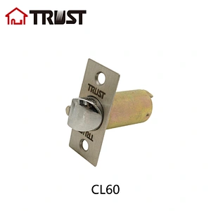 华信CL60 三级锁舌60/70长度可选 锌合金舌头 室内房门门锁配件