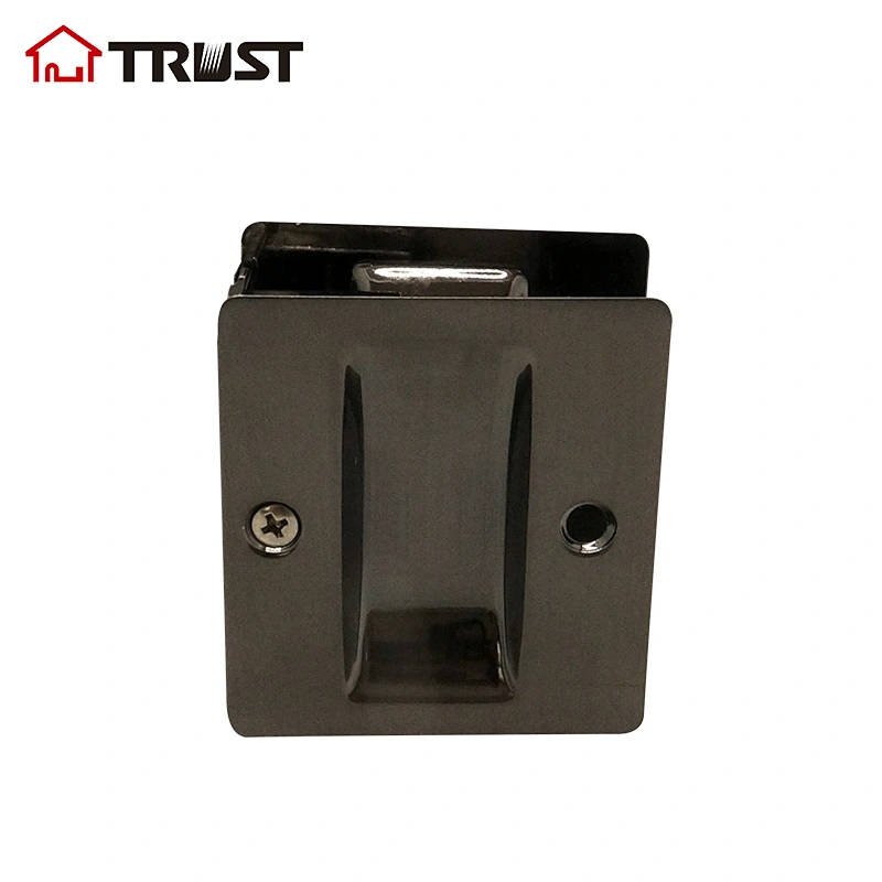 TRUST SD04-SBN-PS Solid Brass Sliding Pocket Door Pull