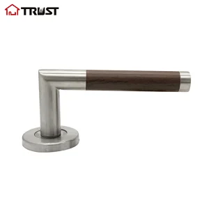 TRUST TH003WS  Stainless Steel 304 Lever Handle For Front Door Entry Handle Lock
