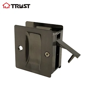 TRUST SD04-SBN-PS Solid Brass Sliding Pocket Door Pull