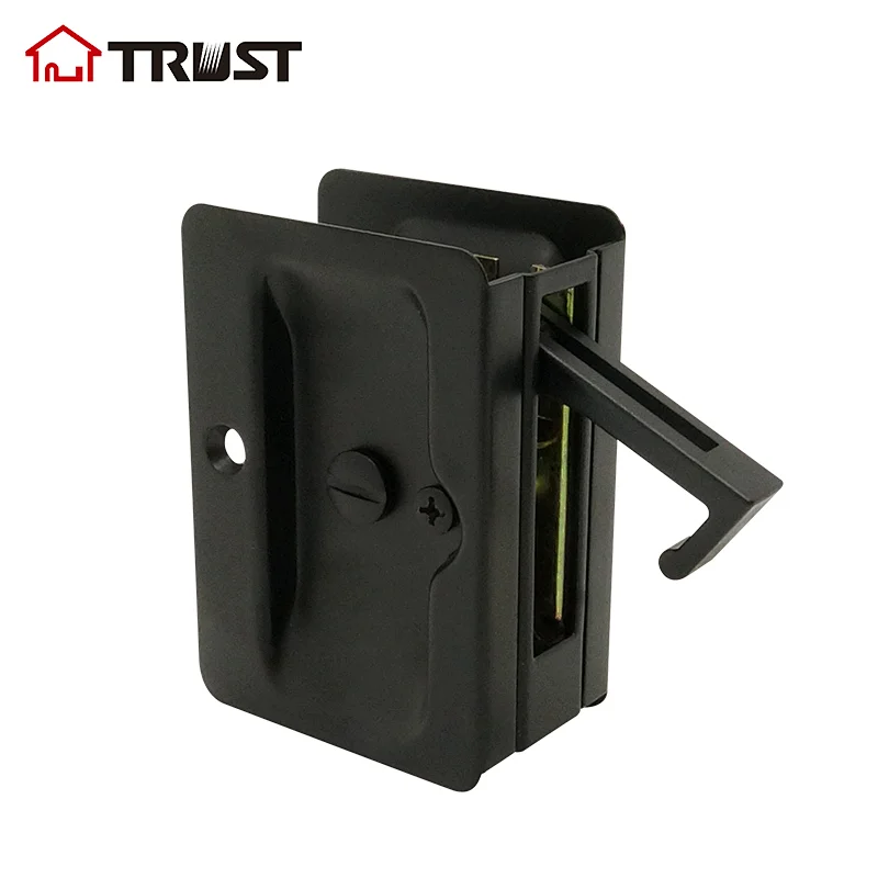 TRUST SD04H-BK-MB  Brass Sliding Door Lock For Privacy Function