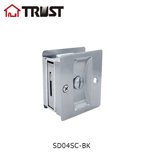 TRUST SD04-SC-BK  Brass Sliding Door Lock For Privacy Function