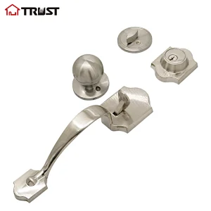 Trust 8531ZS-K87-SN Entry Handle Lockset Single Lever Grip Handle