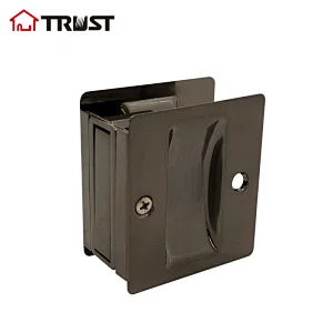 TRUST SD04-SBN-PS Solid Brass Sliding Pocket Door Pull