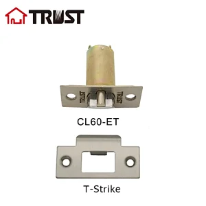 TRUST CL60-ETS Commercial Grade 3Cylindrical Bolt Entry Door Latch