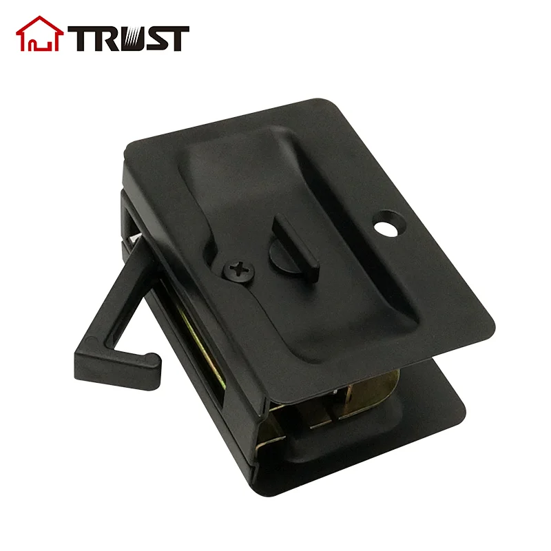 TRUST SD04H-BK-MB  Brass Sliding Door Lock For Privacy Function
