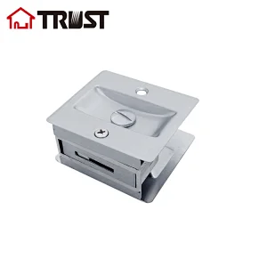 TRUST SD04-SC-BK  Brass Sliding Door Lock For Privacy Function