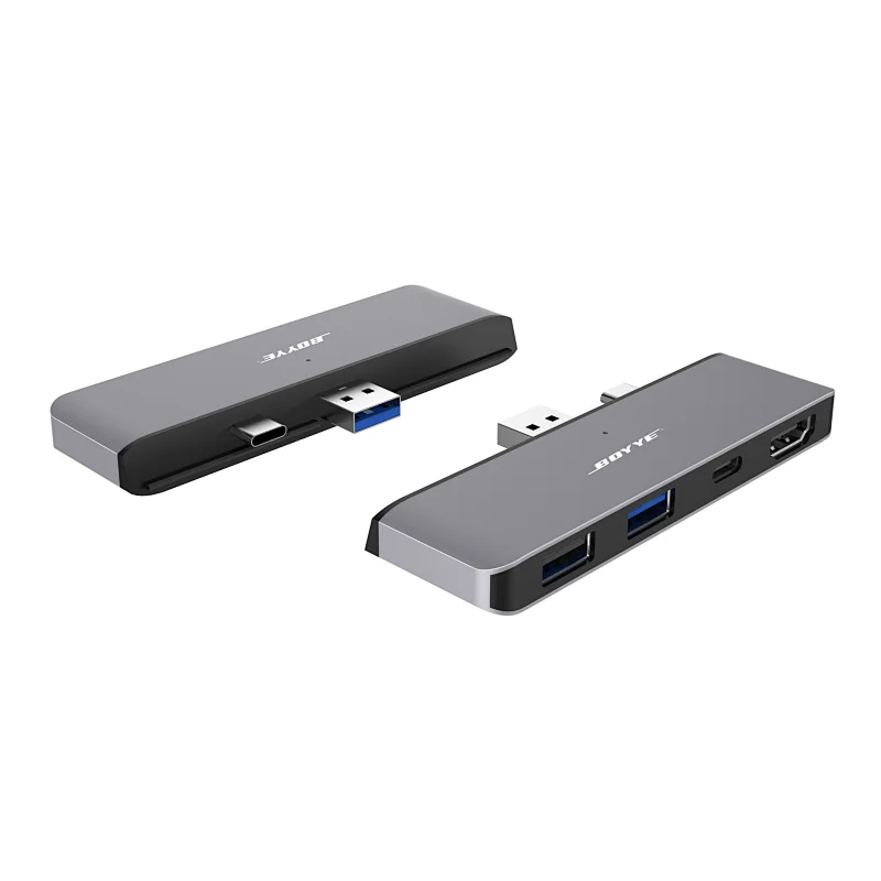 4 IN 1 USB A+ TYPE C  to HDMI+ PD+USB2.0+USB3.0