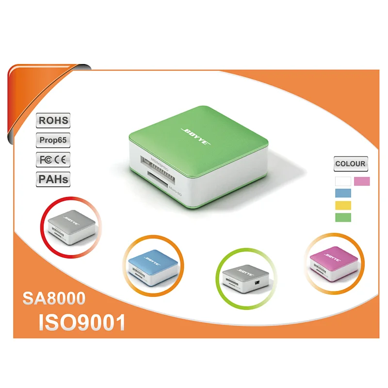 3 in 1 USB 3.0 multi-card reader, microSD / MS / M2