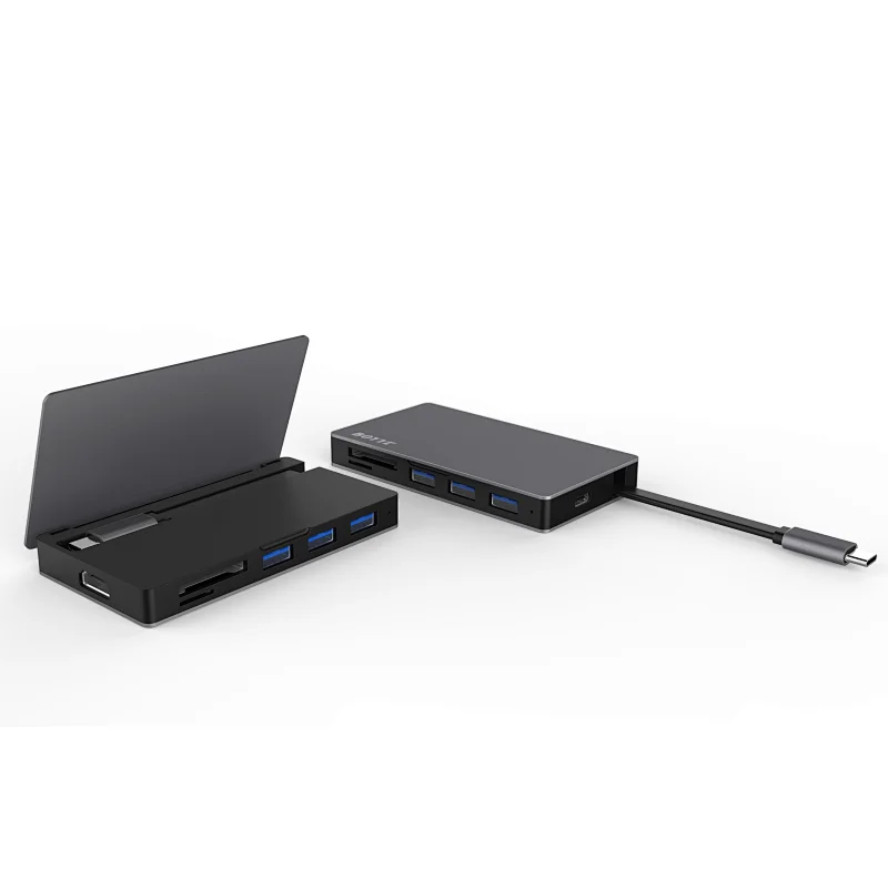 7 IN 1 Type C to HDMI+SD+microSD+3xUSB3.0+PD
