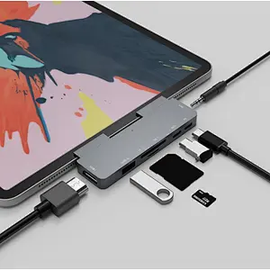 7 in 1 Type C adapter for iPad Pro