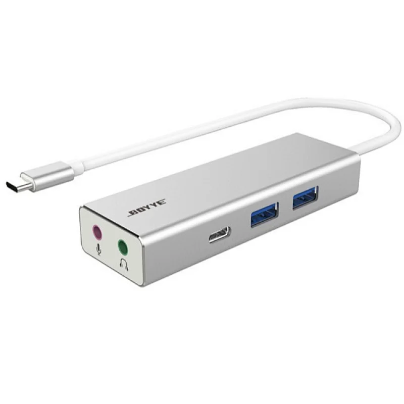 Type-c to USB-C+2*USB A+Aduio