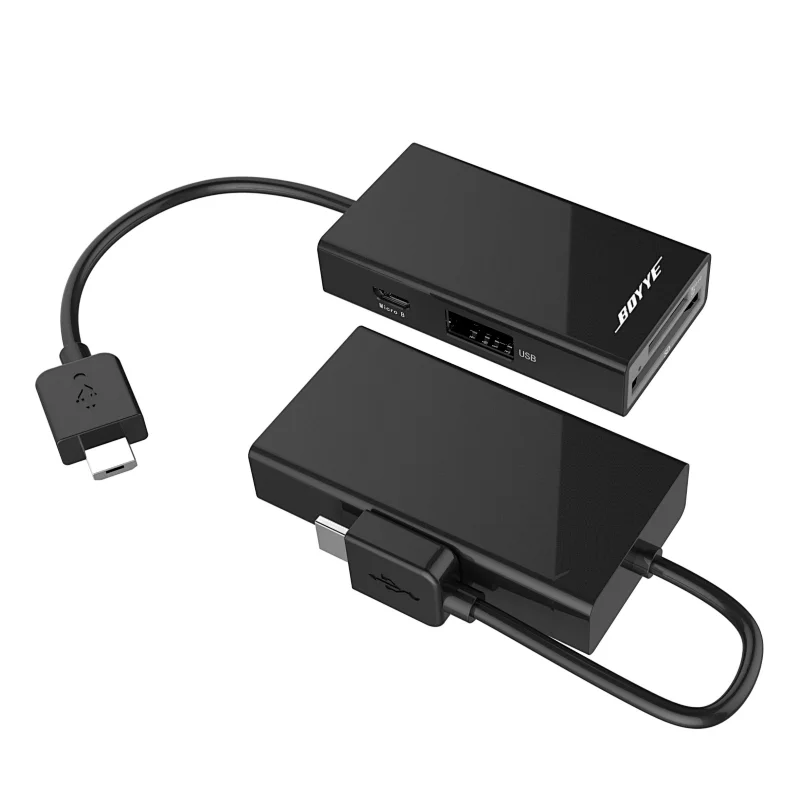 USB 2.0 OTG hub / card reader(SD / micro SD)