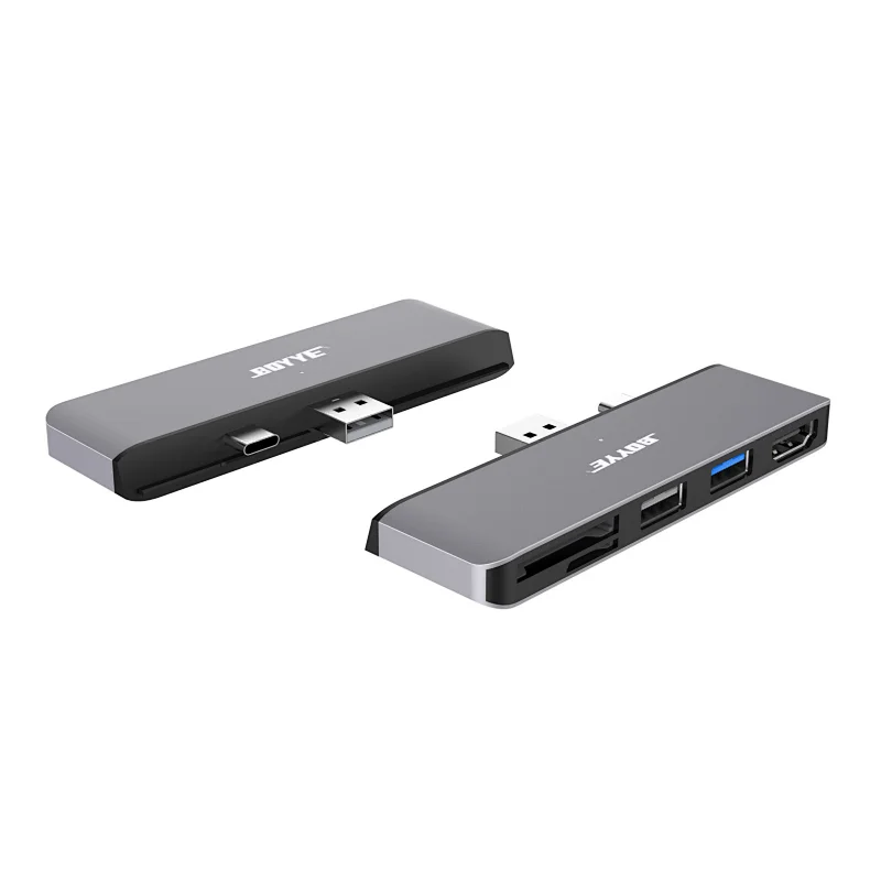 5 IN 1 USB A+ TYPE C  to HDMI+ SD+microSD+USB3.0+USB2.0