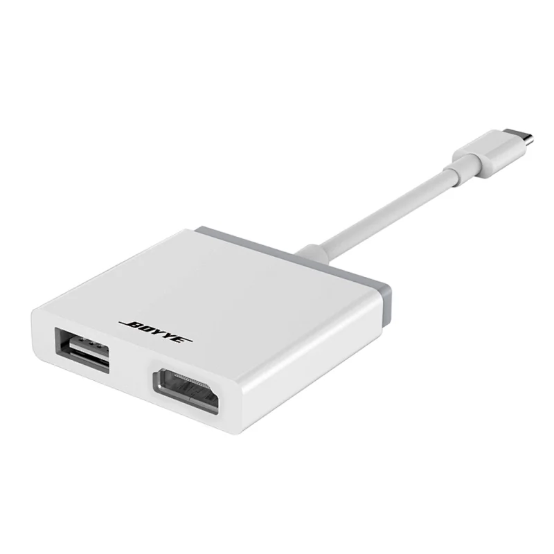 Type C hub to USB3.0+HDMI+USB C