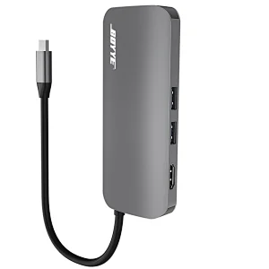 8 IN 1 Type C to HDMI+SD+microSD+2xUSB3.0+C-PD+LAN+VGA
