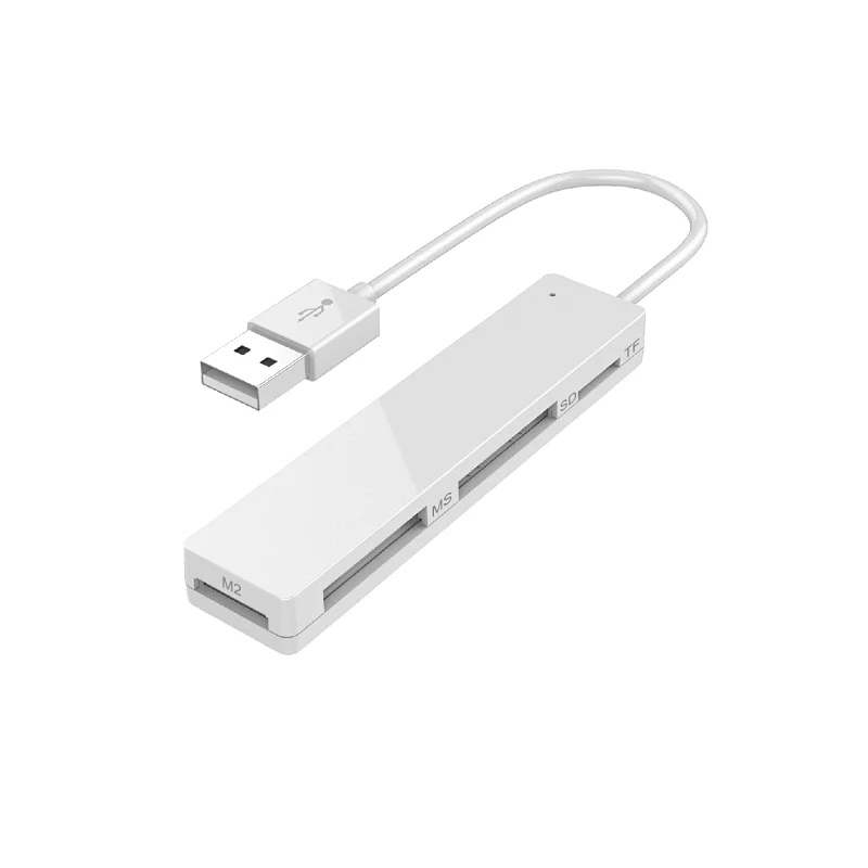 4 in 1 USB Type C multi-card reader, SD / microSD / CF