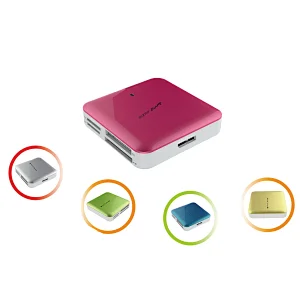 5 in 1 USB 3.0 multi-card reader, SD / microSD / CF/ MS / M2