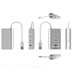 UH106 USB Card Reader and Hub Combo