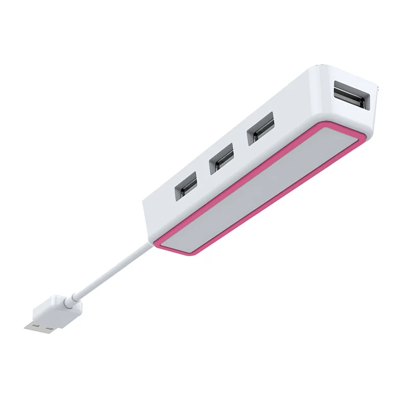 4 port USB 2.0 Hub for high speed data transfer