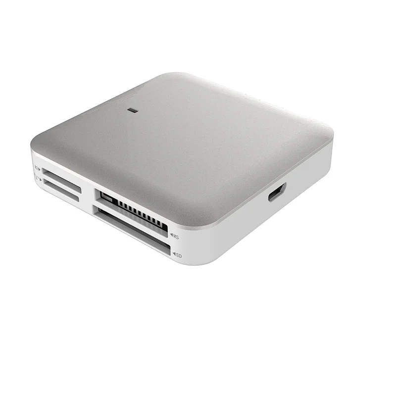 5 in 1 USB 2.0 multi-card reader, SD / microSD / CF/ MS / M2