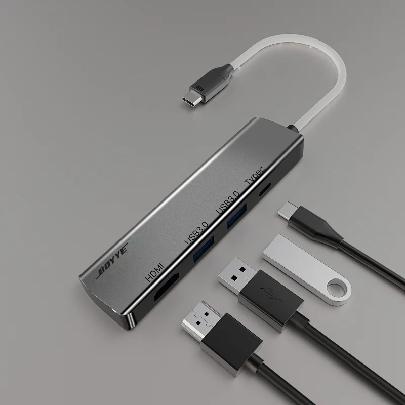 Type-c to 2*USB A+ USB C+ HDMI