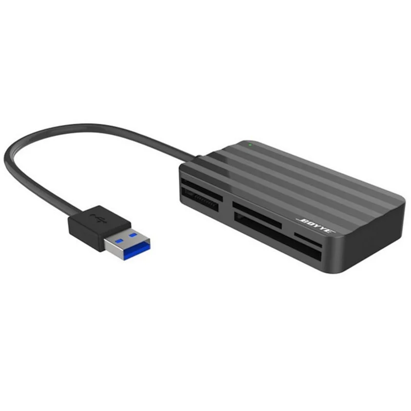 5 in 1 USB 3.0 multi-card reader, SD / microSD / CF / MS / XD