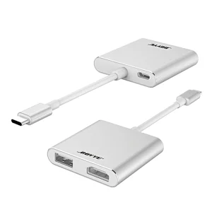 Type C hub to USB3.0+HDMI+USB C