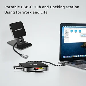 7 IN 1 Type C to HDMI+SD+microSD+2*USB3.0+Audio+PD